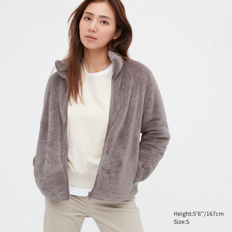 UNIQLO Fluffy Yarn Fleece FullZip Jackets Only 1990 Shipped Today Only